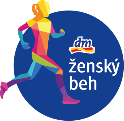 dm ženský beh logo